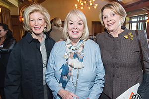 Anne Down, CHC Executive Director Rosalie Whitlock, Barbara Silverman