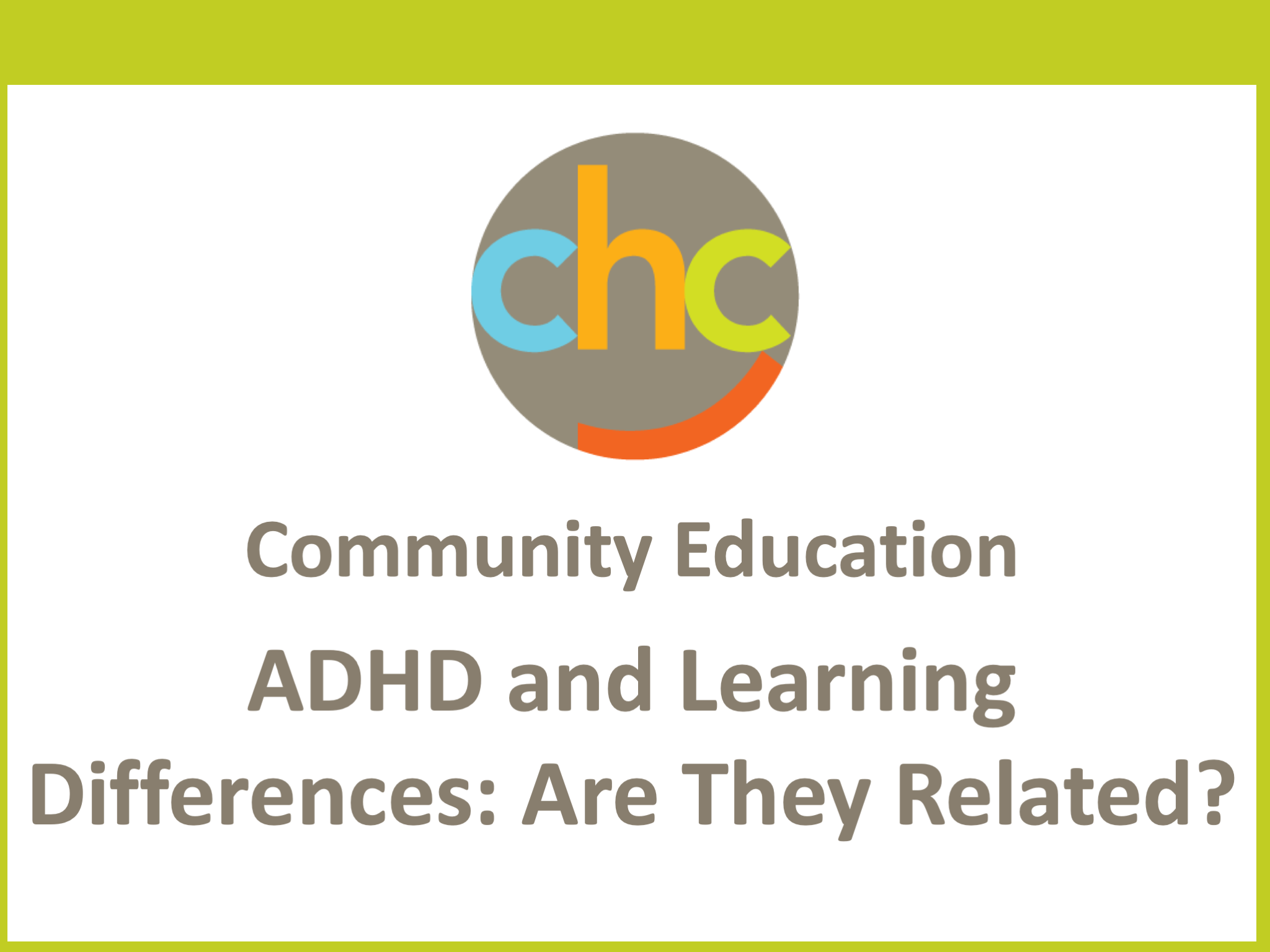 ADHD and Learning Differences- Are They Related253