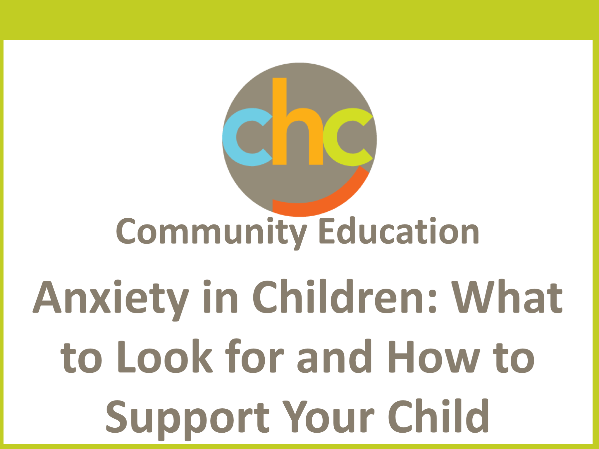 Anxiety in Children- What to Look for and How to Support Your Child243