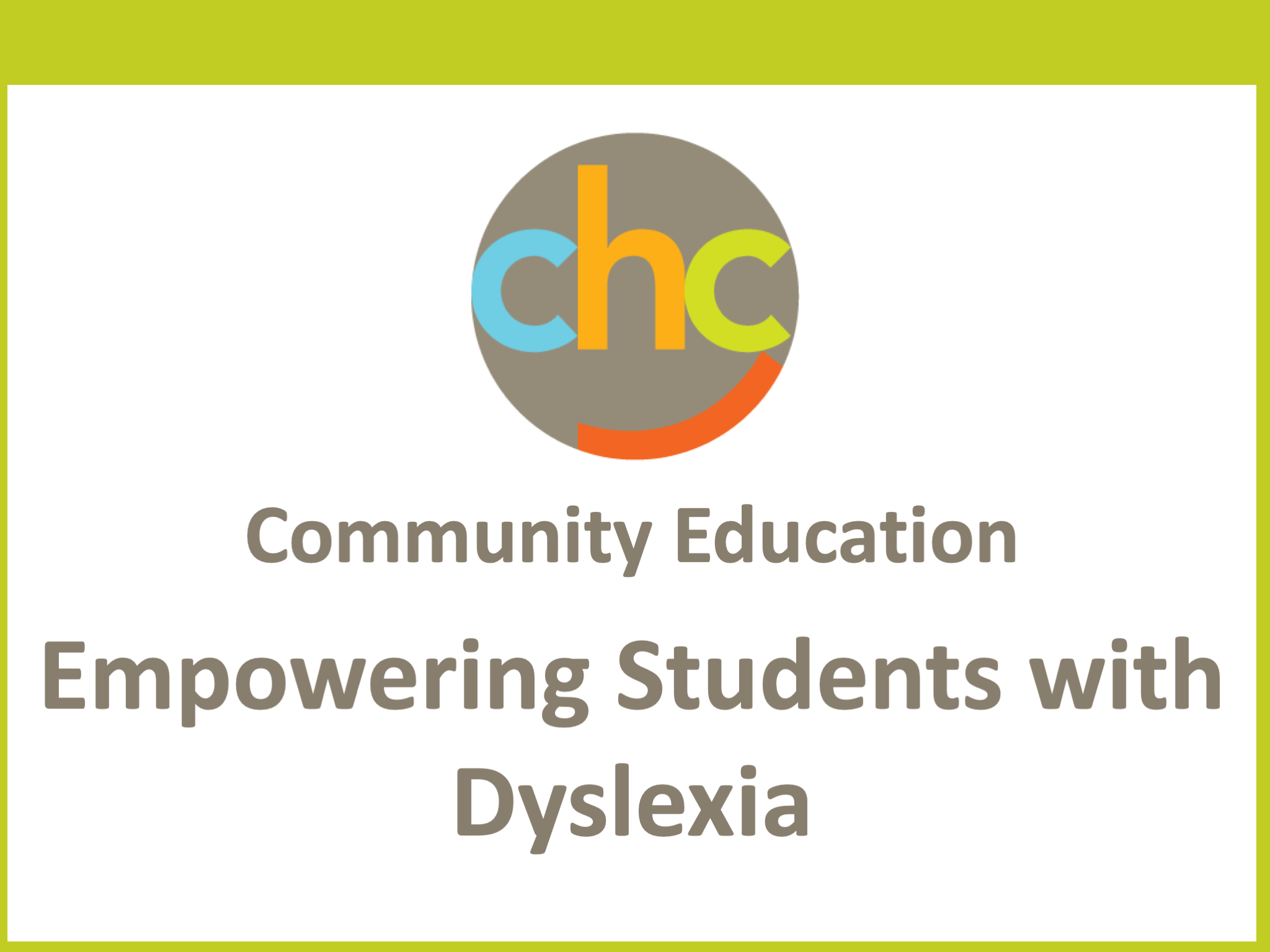 Empowering Students with Dyslexia252