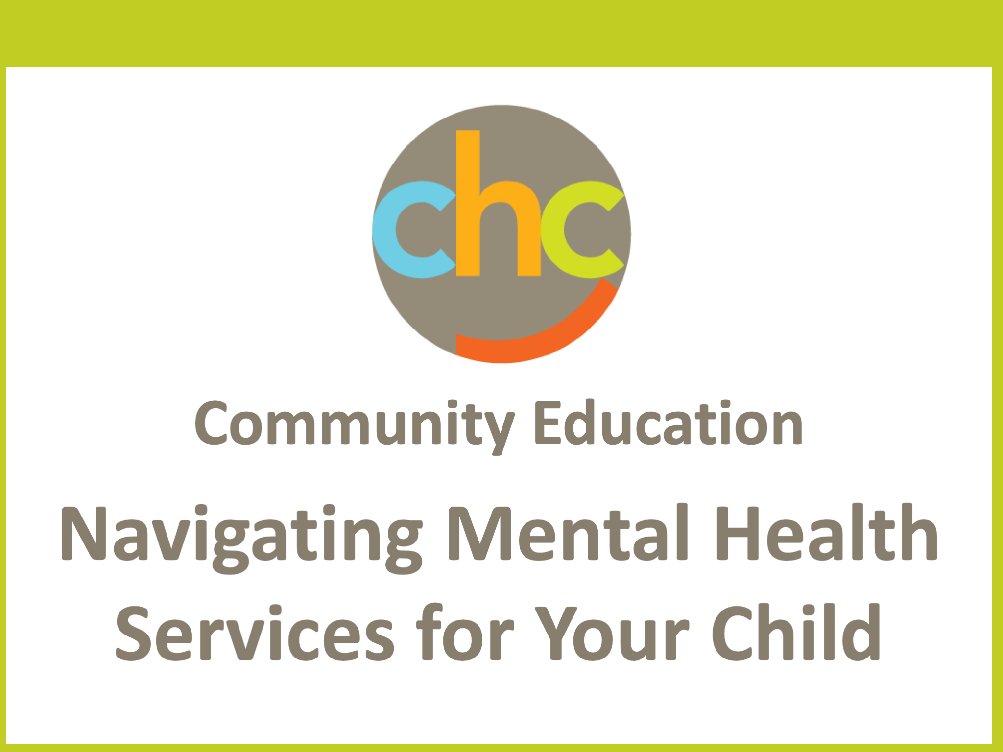 Navigating Mental Health Services for Your Child428