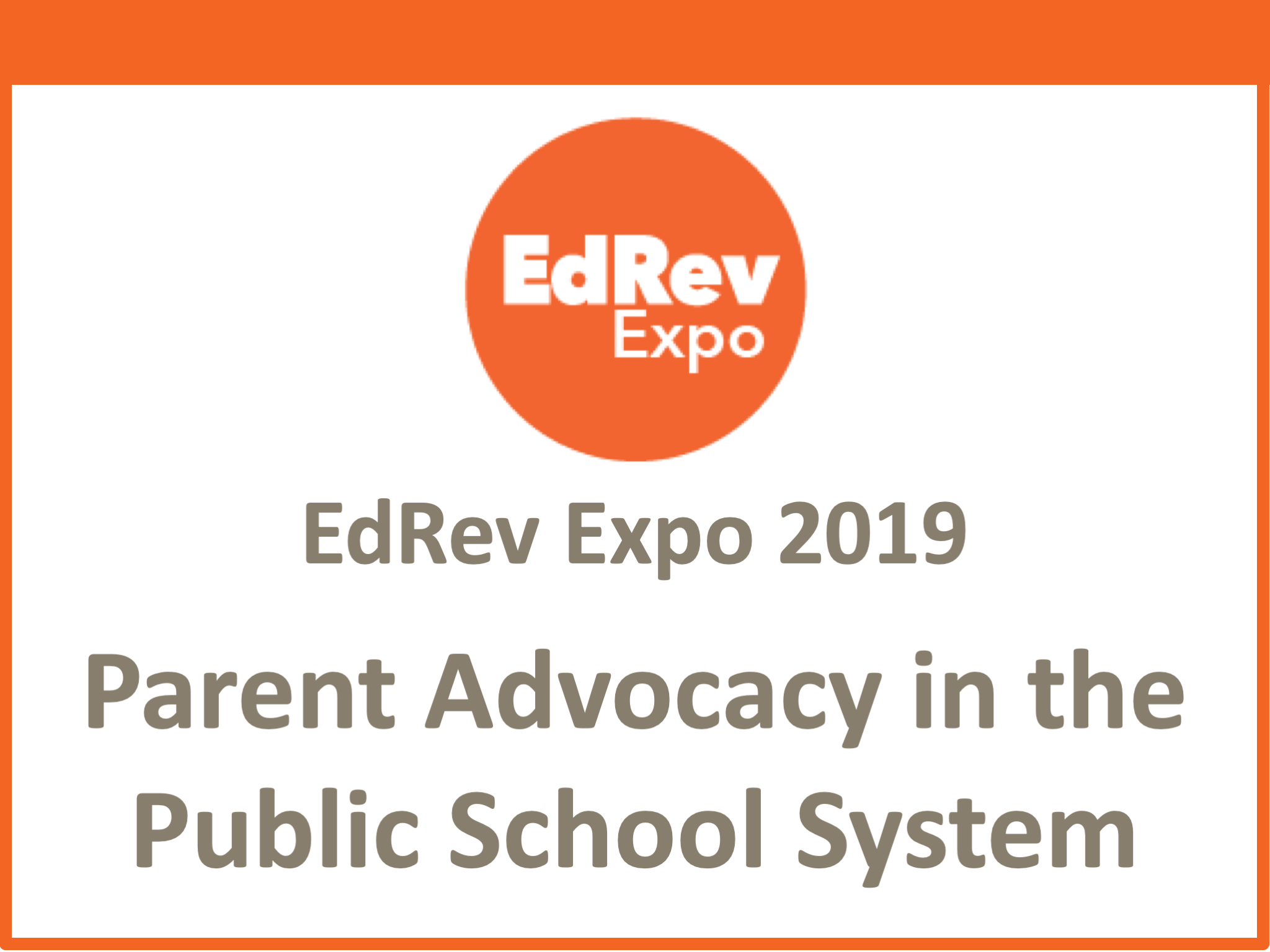 Martin_Parent Advocacy in the Public School System