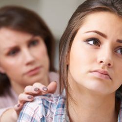Mother Worried About Unhappy Teenage Daughter