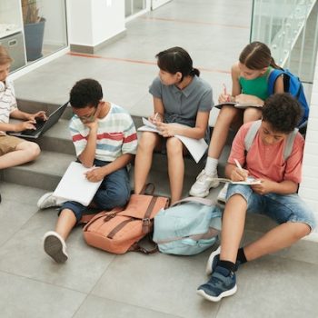 young-children-school-studying-hanging-out-bullying-1363