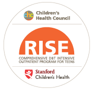 RISE: A Comprehensive DBT Intensive Outpatient Program for Teens. A partnership between Children's Health Council and Stanford Children's Health