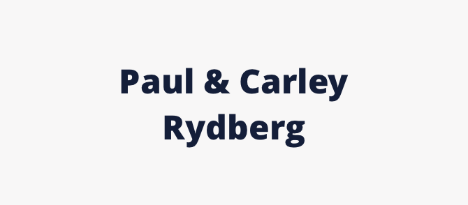 Paul & Carley Rydberg