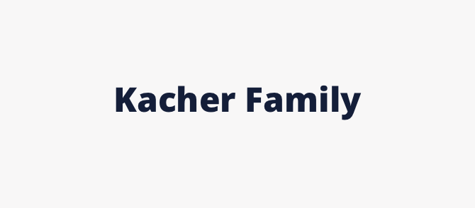 Kacher Family