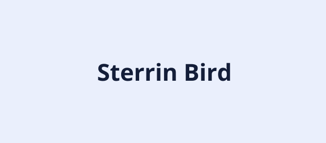 Sterrin Bird