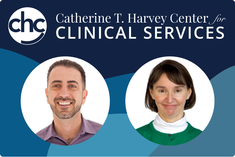 Dr. Ramsey Kasho and Dr. Joan Baran of Catherine T. Harvey Center for Clinical Services