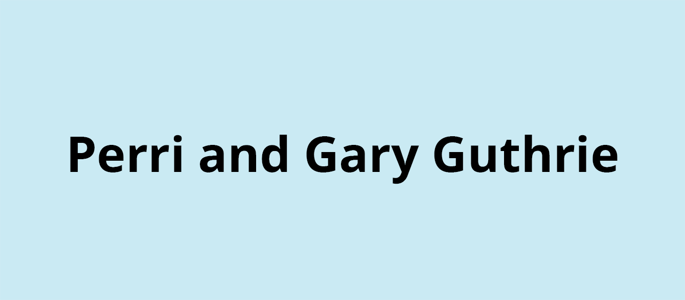 Perri and Gary Guthrie